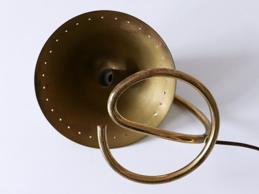 Mid-Century Modern Brass Wall Light, Sweden, 1950s-WPT-1772379