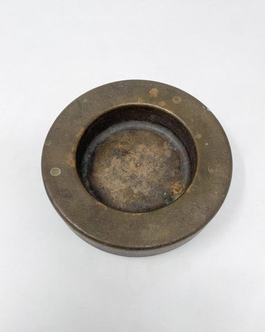 Mid-Century Modern Bronze Ashtray attributed to Jules Wabbes, 1960s