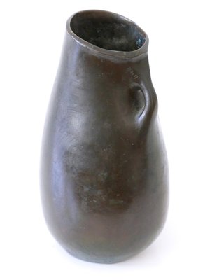 Mid-Century Modern Bronze Vase, Germany, 1960s-WPT-1721609