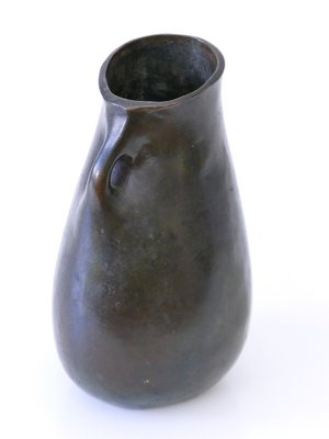 Mid-Century Modern Bronze Vase, Germany, 1960s-WPT-1721609