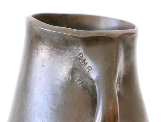 Mid-Century Modern Bronze Vase, Germany, 1960s-WPT-1721609