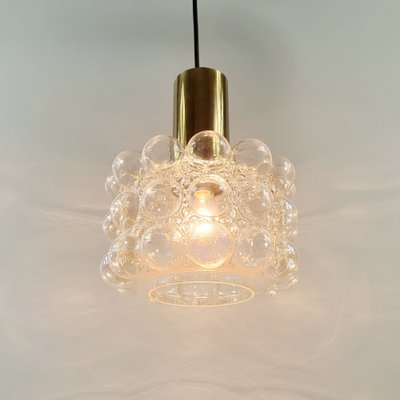 Mid-Century Modern Bubble Glass Ceiling Lamp by Helena Tynell for Limburg, Germany, 1960s-BMM-1618124