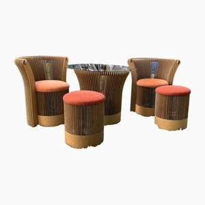 Mid-Century Modern Cardboard Set, 2000s, Set of 5-OXJ-1705040