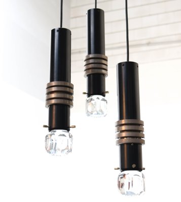 Mid-Century Modern Cascade Pendant Light by Lakro Amstelveen, 1960s-MY-1050722