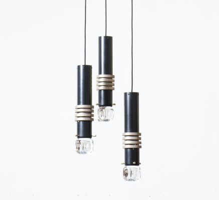 Mid-Century Modern Cascade Pendant Light by Lakro Amstelveen, 1960s-MY-1050722