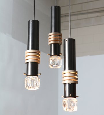 Mid-Century Modern Cascade Pendant Light by Lakro Amstelveen, 1960s-MY-1050722