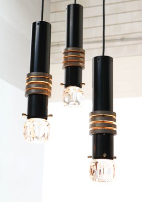 Mid-Century Modern Cascade Pendant Light by Lakro Amstelveen, 1960s-MY-1050722