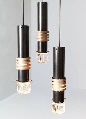 Mid-Century Modern Cascade Pendant Light by Lakro Amstelveen, 1960s-MY-1050722