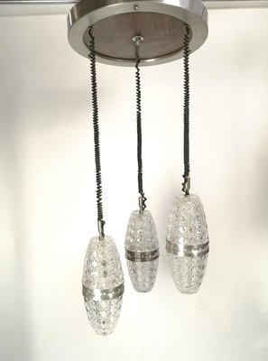 Mid-Century Modern Ceiling Lamp with Crystal Light Shades-UWE-1351175