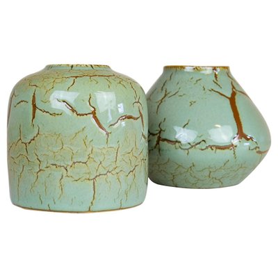 Mid-Century Modern Ceramic Pieces by Carl-Harry Stålhane for Rörstrand, Sweden, Set of 2-UYK-968362