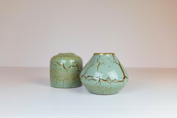 Mid-Century Modern Ceramic Pieces by Carl-Harry Stålhane for Rörstrand, Sweden, Set of 2-UYK-968362