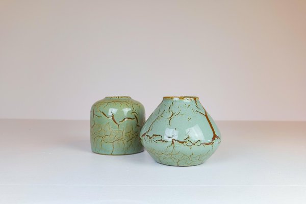 Mid-Century Modern Ceramic Pieces by Carl-Harry Stålhane for Rörstrand, Sweden, Set of 2-UYK-968362