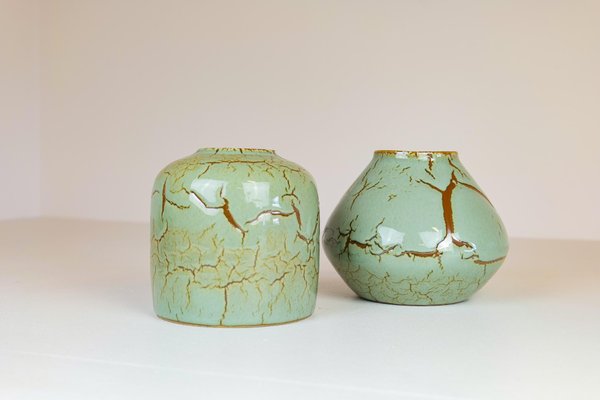 Mid-Century Modern Ceramic Pieces by Carl-Harry Stålhane for Rörstrand, Sweden, Set of 2-UYK-968362