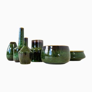 Mid-Century Modern Ceramic Set attributed to Carl-Harry Stålhane for Rörstrand, Sweden, 1950s, Set of 6-UYK-2035207