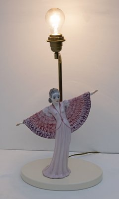 Mid-Century Modern Ceramic Table Lamp from Tarcisio Tosin, Italy, 1960s-FER-952383