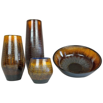 Mid-Century Modern Ceramic Vases from Upsala-Ekeby, 1960s, Set of 4-UYK-915463