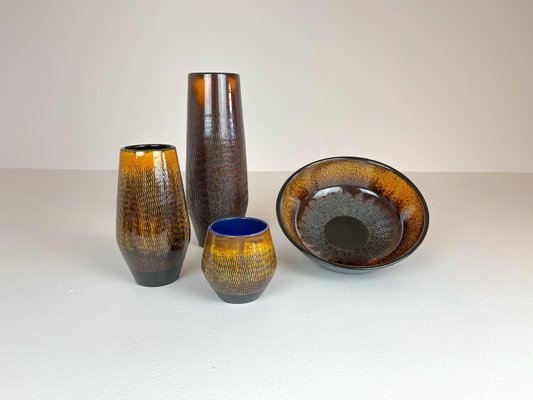 Mid-Century Modern Ceramic Vases from Upsala-Ekeby, 1960s, Set of 4-UYK-915463