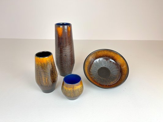 Mid-Century Modern Ceramic Vases from Upsala-Ekeby, 1960s, Set of 4-UYK-915463