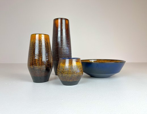 Mid-Century Modern Ceramic Vases from Upsala-Ekeby, 1960s, Set of 4-UYK-915463