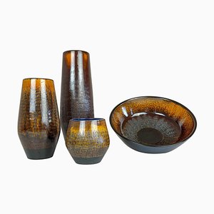 Mid-Century Modern Ceramic Vases from Upsala-Ekeby, 1960s, Set of 4-UYK-915463