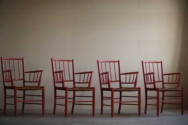 Mid-Century Modern Chairs by Bjørn Wiinblad for Nässjö Stolfabrik, 1950s, Set of 4-MXF-1812320