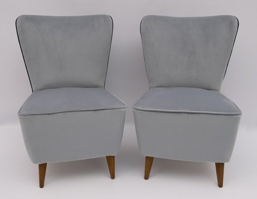 Mid-Century Modern Chairs by Guglielmo Veronesi for ISA, 1950s, Set of 2-FER-935434