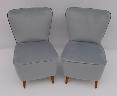 Mid-Century Modern Chairs by Guglielmo Veronesi for ISA, 1950s, Set of 2-FER-935434