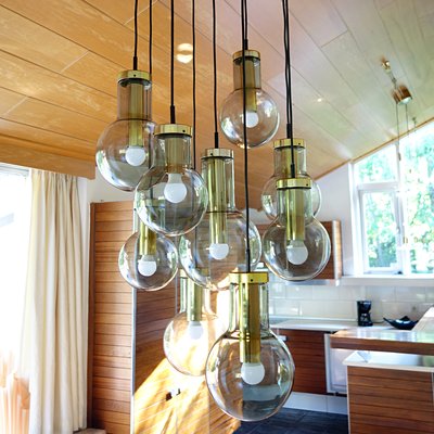 Mid-Century Modern Chandelier or Pendant Cascade Maxi-Globe from Raak-RY-694399