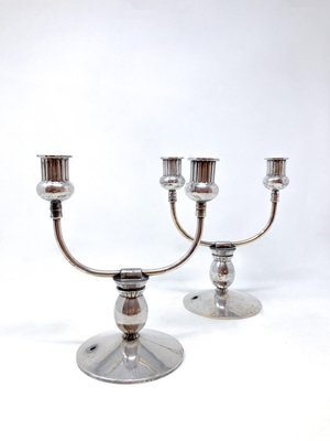 Mid-Century Modern Chandeliers, 1930s, Set of 2-FGA-1733741