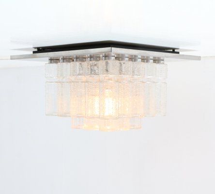 Mid-Century Modern Chrome Flush Mount Ceiling Light by Boris Tabacoff, 1970s-MY-1332918