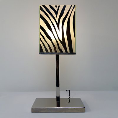 Mid-Century Modern Chrome Table Lamp-RY-1180360