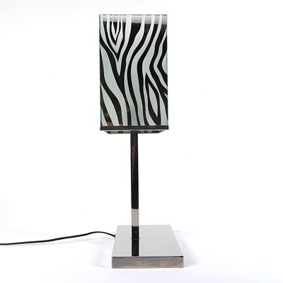 Mid-Century Modern Chrome Table Lamp-RY-1180360