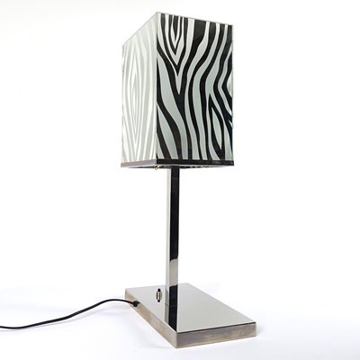 Mid-Century Modern Chrome Table Lamp-RY-1180360