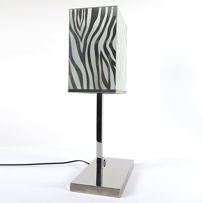 Mid-Century Modern Chrome Table Lamp-RY-1180360