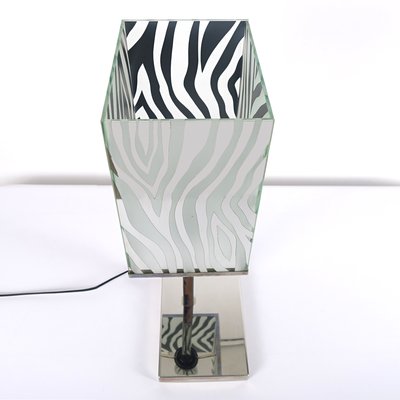 Mid-Century Modern Chrome Table Lamp-RY-1180360