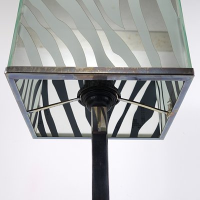 Mid-Century Modern Chrome Table Lamp-RY-1180360