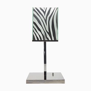 Mid-Century Modern Chrome Table Lamp-RY-1180360