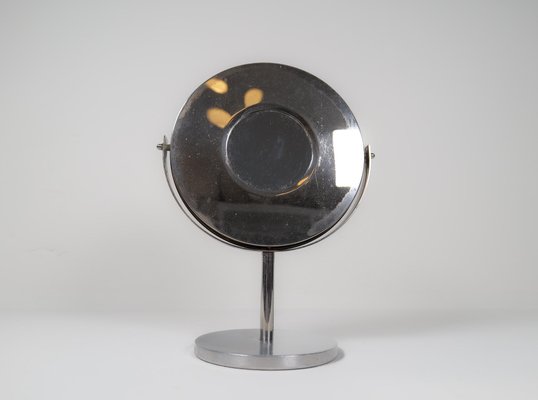 Mid-Century Modern Chrome Vanity Table Mirror by Hans-Agne Jakobsson, Sweden, 1960s-UYK-1768080