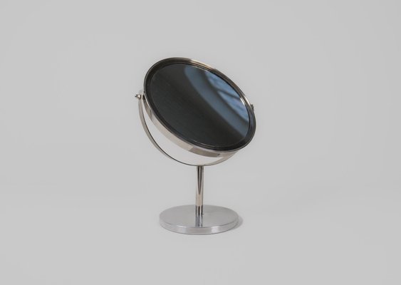 Mid-Century Modern Chrome Vanity Table Mirror by Hans-Agne Jakobsson, Sweden, 1960s-UYK-1768080