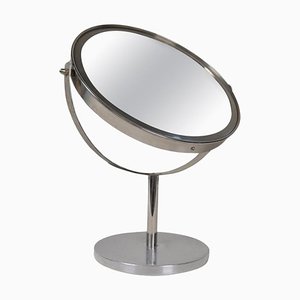 Mid-Century Modern Chrome Vanity Table Mirror by Hans-Agne Jakobsson, Sweden, 1960s-UYK-1768080