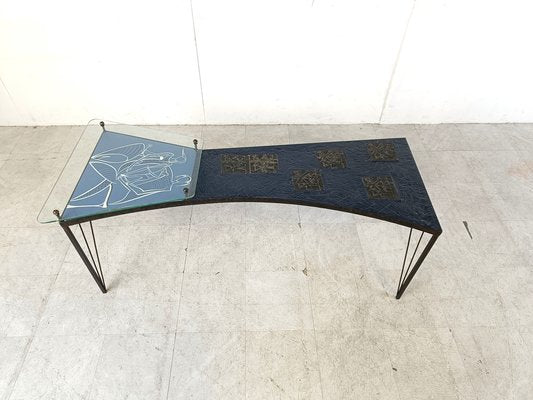 Mid-Century Modern Coffee Table, 1950s-IRH-1781275