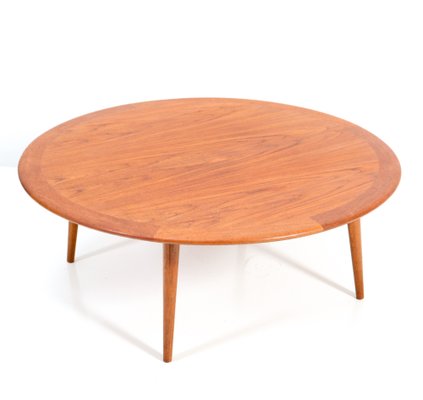 Mid-Century Modern Coffee Table in Teak by H. Pander & Zonen Den Haag for Pander, 1960s-MY-1259366