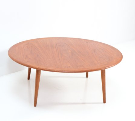 Mid-Century Modern Coffee Table in Teak by H. Pander & Zonen Den Haag for Pander, 1960s-MY-1259366