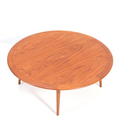 Mid-Century Modern Coffee Table in Teak by H. Pander & Zonen Den Haag for Pander, 1960s-MY-1259366