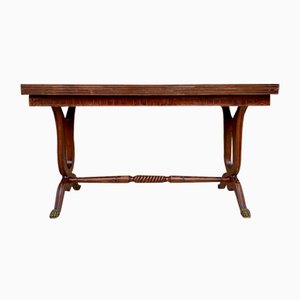 Mid-Century Modern Convertible Dining Table with Bronze Claw Legs, 1950s-NOU-1747297