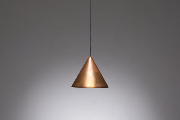 Mid-Century Modern Copper Lamp, 1960s-HZO-1070148