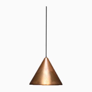 Mid-Century Modern Copper Lamp, 1960s-HZO-1070148