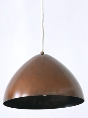 Mid-Century Modern Copper Pendant Lamp, Finland, 1950s-WPT-1755695