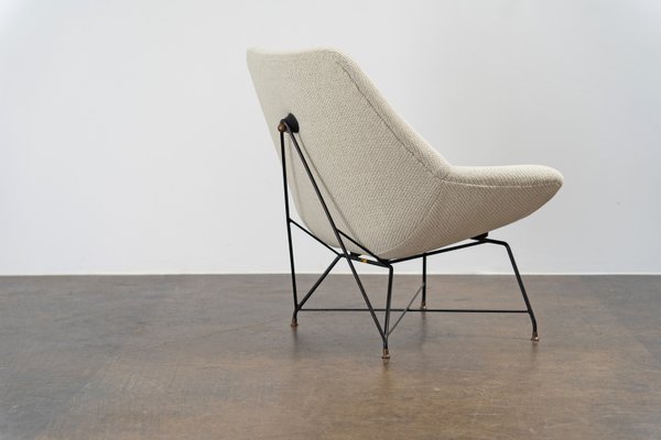 Mid-Century Modern Cosmos Lounge Chair by Augusto Bozzi for Saporiti Italia, 1950s-AO-2028348