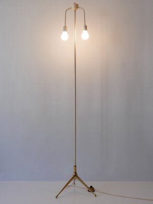 Mid-Century Modern Crowfoot Floor Lamp from Vereinigte Werkstätten Collection, 1960s-WPT-1240378